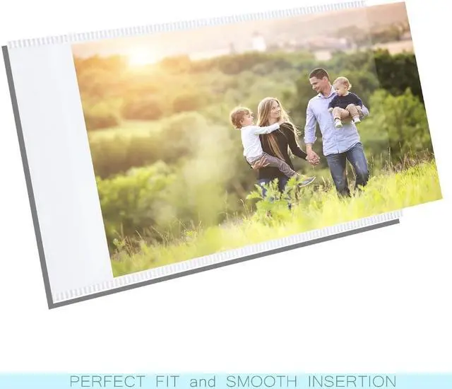 Alt view image 4 of 4 - 4x6 Magnetic Picture Frames for Refrigerator Photo Display, White | 10 Pack