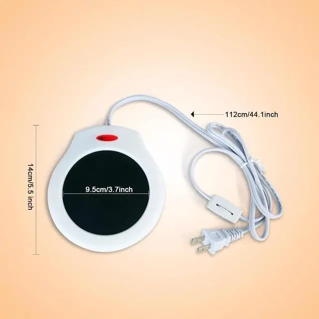 Alt view image 2 of 4 - Home&Office Desktop Electric Mug Warmer-Coffee/Tea/Cocoa/Soup-Scented Candles