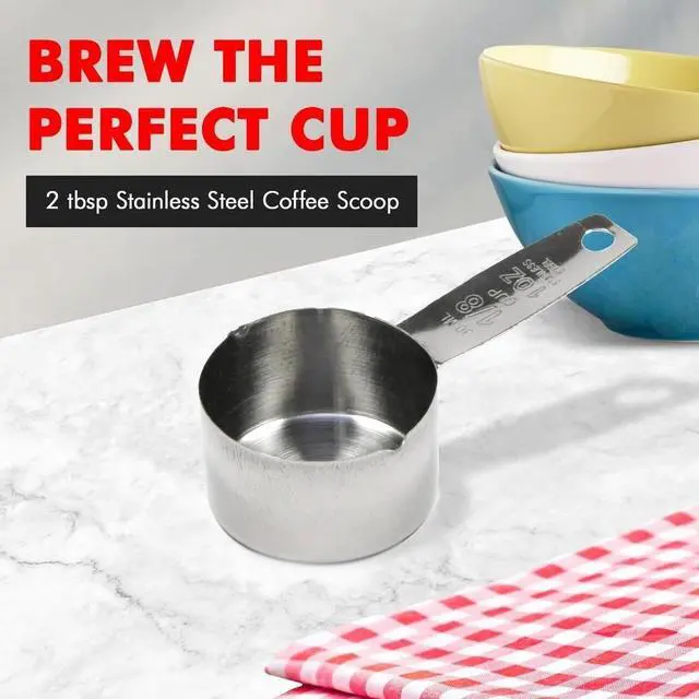 Alt view image 2 of 4 - Select Coffee Measurer, 4 inch 2 tbsp, Stainless Steel