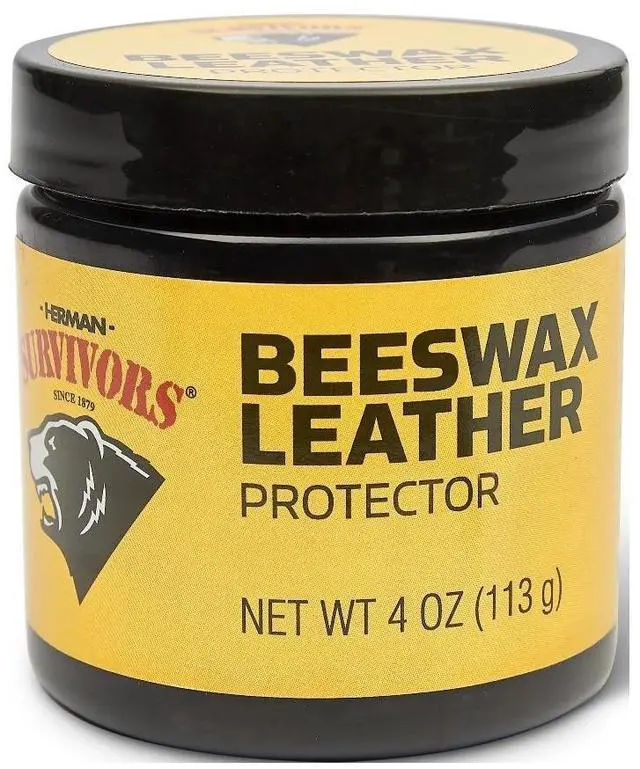 Main image of Natural Beeswax Leather Conditioner & Protector for Boots Bags Furniture