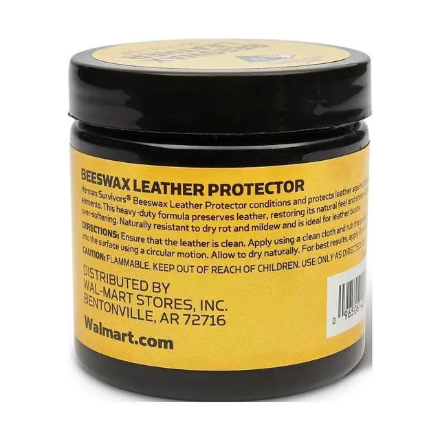 Alt view image 2 of 4 - Natural Beeswax Leather Conditioner & Protector for Boots Bags Furniture