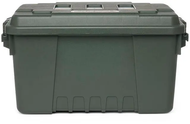 Alt view image 2 of 4 - Large 14 Gallon Lockable Storage Box Waterproof Outdoor Sports Equipment Case
