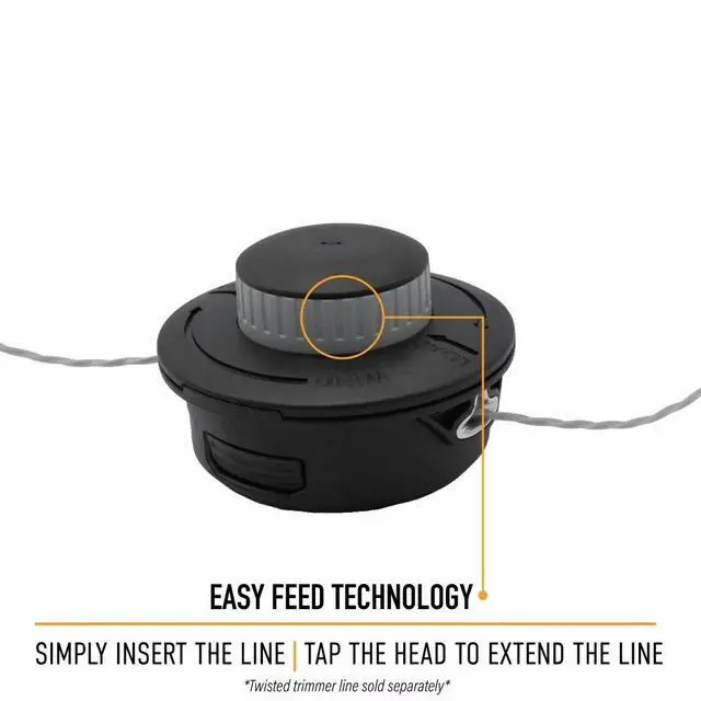 Alt view image 4 of 4 - Universal Replacement Bump Feed String Trimmer Head Spool Fit for Most Trimmers