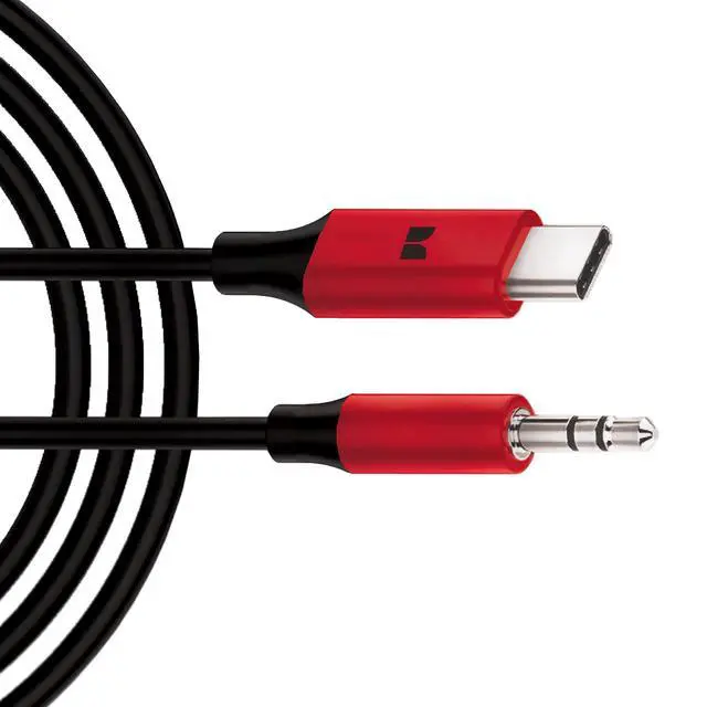 Alt view image 5 of 7 - Monster 3ft USB-C to 3.5mm AUX Cable Automotive/Portable Use 3 Foot Cable