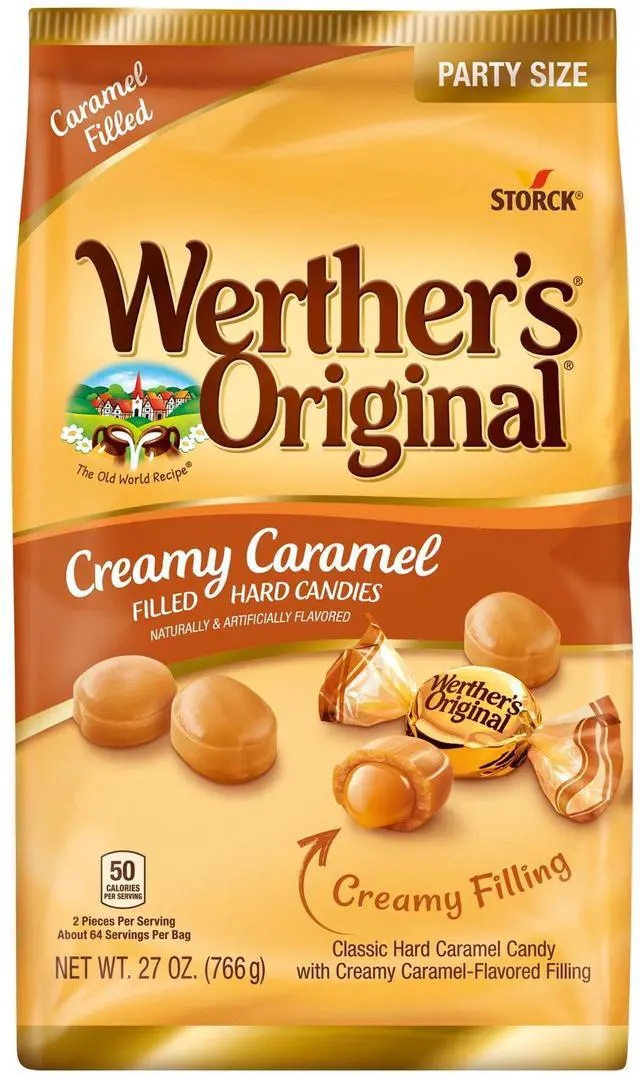 Main image of Werther's Original Creamy Caramel Filled Candy, 27 oz