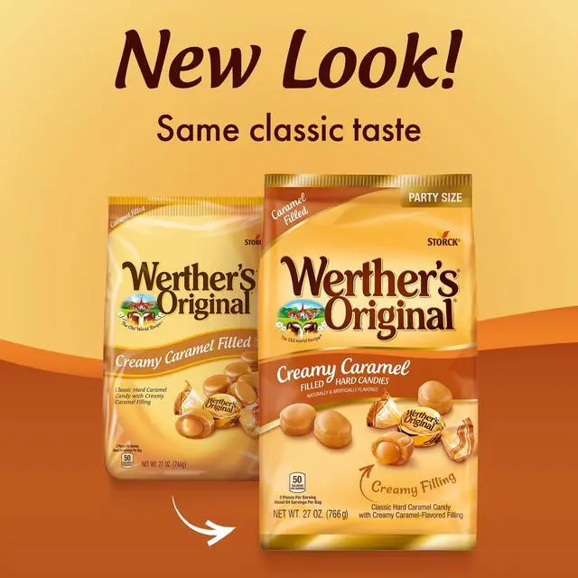 Alt view image 2 of 7 - Werther's Original Creamy Caramel Filled Candy, 27 oz