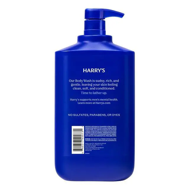 Alt view image 3 of 13 - Harry's Men's Cleansing Body Wash, Stone, 30 fl oz