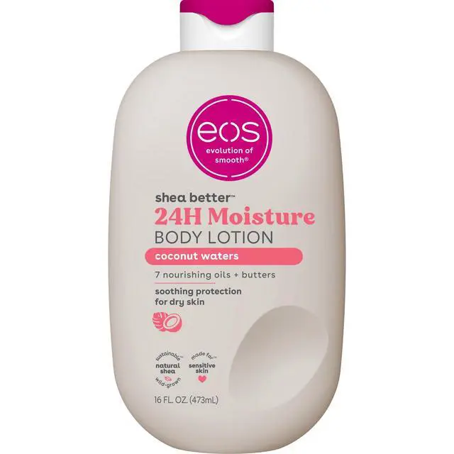 Alt view image 5 of 7 - eos Shea Better Body Lotion - Coconut Waters, Made for Dryness, 16 fl oz.