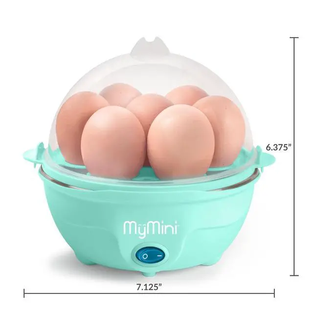 Alt view image 3 of 7 - MyMini Premium 7-Egg Cooker