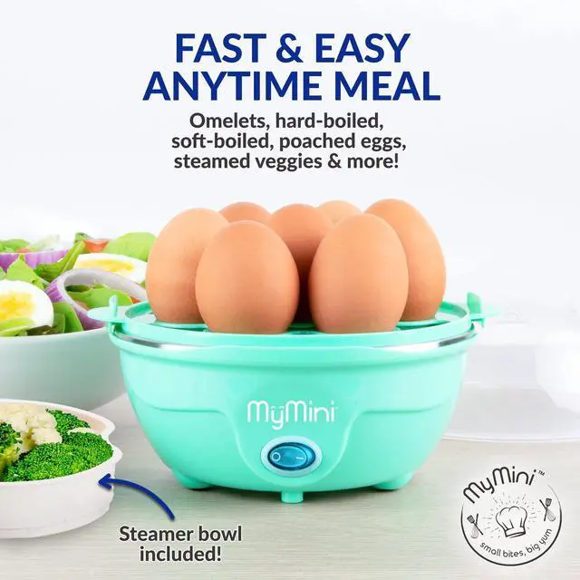 Alt view image 2 of 7 - MyMini Premium 7-Egg Cooker