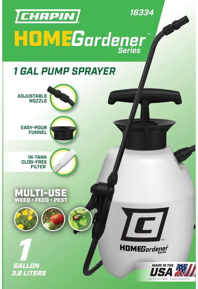 Alt view image 6 of 7 - Chapin HomeGardener 16334 1-Gallon Multi-Purpose Lawn & Garden Sprayer