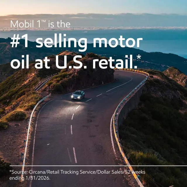 Alt view image 3 of 6 - Mobil 1 Advanced Fuel Economy Full Synthetic Motor Oil 0W-20, 1 Quart