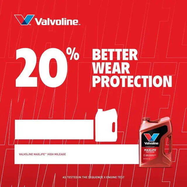 Alt view image 3 of 6 - Valvoline MaxLife High Mileage 5W-30 Synthetic Blend Motor Oil 1 Quart