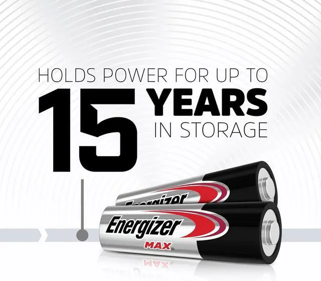 Alt view image 4 of 7 - 4Pack AA Alkaline Batteries Long Lasting Double A Battery 15Year ShelfLife for Toys Remote Flashlight Electronic Devices