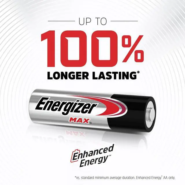 Alt view image 3 of 7 - 4Pack AA Alkaline Batteries Long Lasting Double A Battery 15Year ShelfLife for Toys Remote Flashlight Electronic Devices