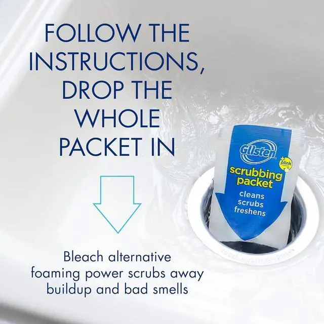 Alt view image 6 of 7 - 4 Pack Garbage Disposer Cleaner Lemon Scent Foaming Odor Eliminator Kitchen Sink Drain Cleaner Remove Buildup Protect Disposal Blades