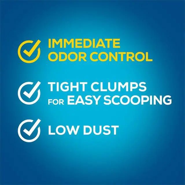 Alt view image 6 of 6 - 14lb Jug Clumping Clay Cat Litter FloralScented LowDust 10Day Odor Control Strong Clump MultiCat Kitty Litter