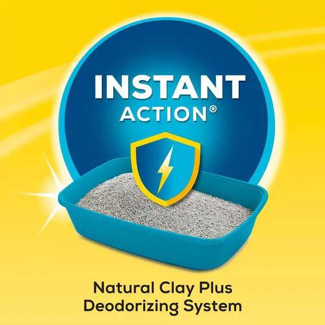 Alt view image 3 of 6 - 14lb Jug Clumping Clay Cat Litter FloralScented LowDust 10Day Odor Control Strong Clump MultiCat Kitty Litter