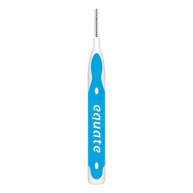 Alt view image 6 of 7 - 20 Count WideSize Mint Interdental Brushes 90° Flexible Head Clean Plaque Food Debris for Braces Dental Bridges Oral Care