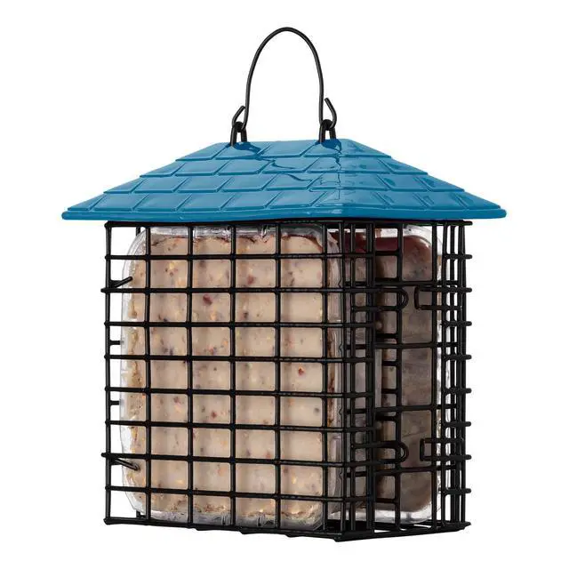 Alt view image 4 of 5 - More Birds Double Suet Feeder with Weather Guard, Wild Bird, Assorted Colors