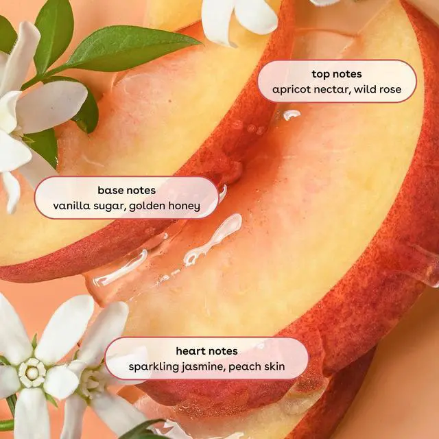 Alt view image 3 of 6 - 16 fl oz Jasmine Peach Creamy Gel Body Wash, Moisturizing Shower Gel with Shea Butter Cocoa Butter VitaminE, pHBalanced Gentle Cleanser for Sensitive Skin, Vegan CrueltyFree Hydrating Body Soap