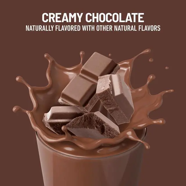 Alt view image 3 of 4 - SlimFast HighProtein ReadytoDrink Meal Replacement Shake, Creamy Chocolate, 20g Protein, 11oz, 12Count, LowCarb GlutenFree OntheGo Nutrition Drink