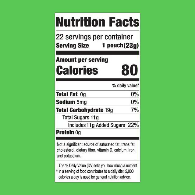 Alt view image 6 of 6 - FruitBlox Unspeakable Apple Strawberry Fruit Snacks, 22Count Individual Pouches, Vegan GlutenFree Fruit Gummy Snacks Made With Real Fruit Juice