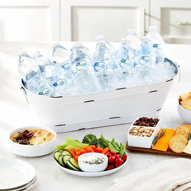 Alt view image 2 of 4 - Great Value Purified Drinking Water, 16.9 fl oz PerBottle, 40Count Bulk Pack, Portable SingleServe Bottled Water