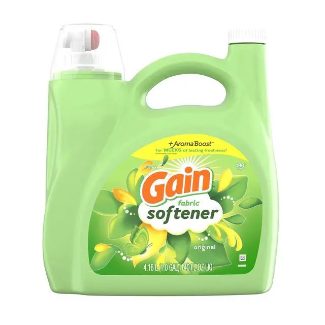 Alt view image 2 of 5 - Gain Original Scent Liquid Fabric Softener, 140 fl oz, 190Loads, WrinkleStatic Reducing LongLasting Freshness Laundry Conditioner