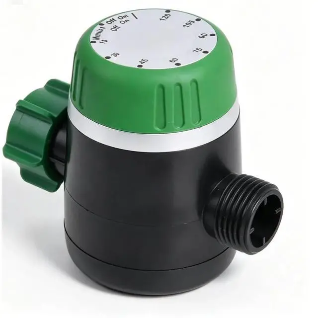 Alt view image 4 of 7 - Mechanical Outdoor Water Timer Battery-Free 2 Hours Auto Stop Garden Hose Irrigation Controller