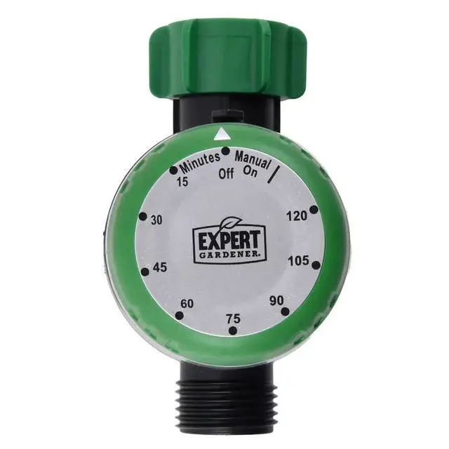 Alt view image 3 of 7 - Mechanical Outdoor Water Timer Battery-Free 2 Hours Auto Stop Garden Hose Irrigation Controller