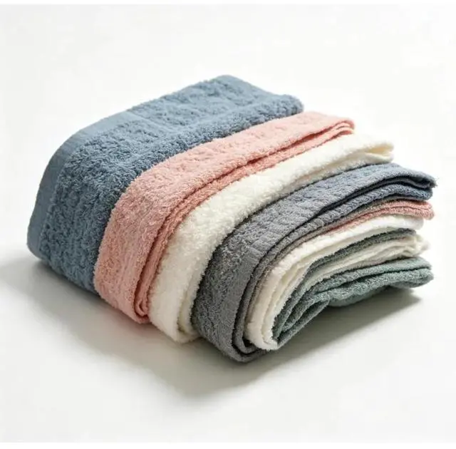 Alt view image 5 of 5 - 18Pcs Pastel 100% Ring Spun Cotton Washcloths Soft Absorbent Anti-Fray Multi-Purpose Facial Body Towels
