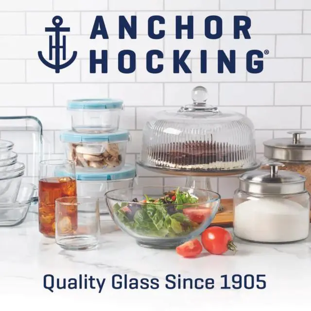 Alt view image 3 of 7 - 2 Gallon Clear Glass Storage Jar With Glass Lid Wide Mouth Dishwasher Safe Pantry Dry Goods Display Canister