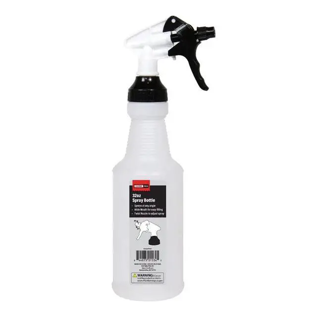 Alt view image 5 of 7 - 3Pcs 32oz Wide Mouth Plastic Spray Bottles Adjustable Nozzle Multi-Use Cleaning Plant Sprayer Indoor Outdoor