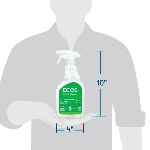 Alt view image 6 of 6 - ECOS Hypoallergenic All-Purpose Cleaner Spray, Parsley Scent, 22 fl oz