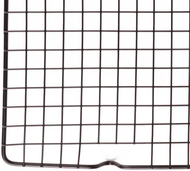 Alt view image 5 of 5 - Mainstays Nonstick Carbon Steel Cooling Rack, 10" x 16", Black, Set of 2, Rectangular