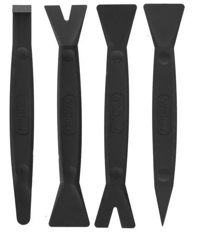 Alt view image 2 of 4 - Hyper Tough 4pc Nylon Pry Bar Set