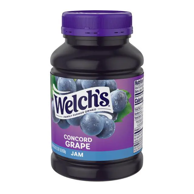 Alt view image 2 of 7 - (2 pack) Welch's Concord Grape Jam, 30 oz Jar