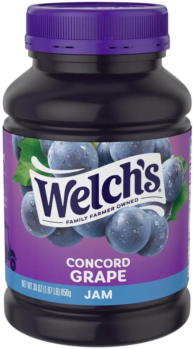 Main image of (2 pack) Welch's Concord Grape Jam, 30 oz Jar