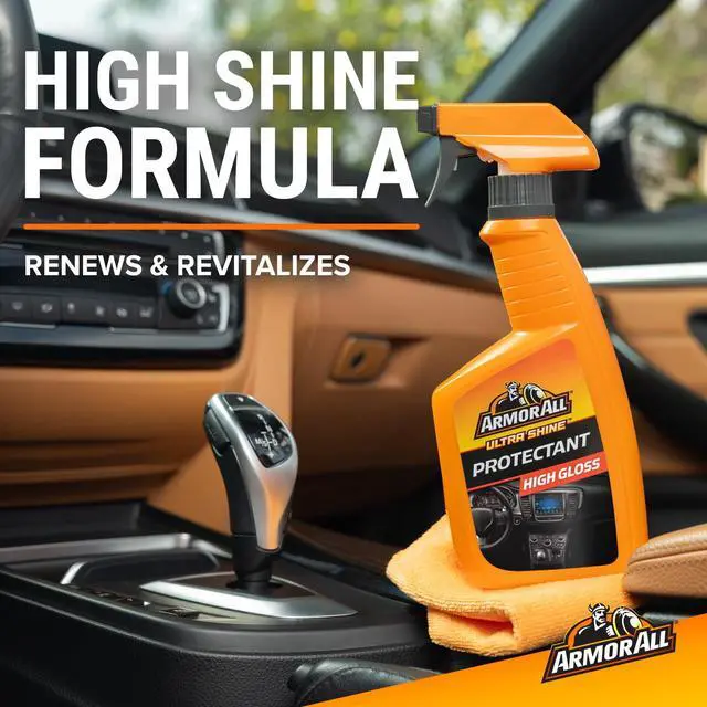 Alt view image 4 of 6 - Armor All Ultra Shine Protectant Car Cleaning Spray, 16 fl oz