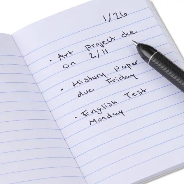 Alt view image 5 of 5 - (4 pack) Pen+Gear Ruled Mini Composition Books, 3.25 in x 4.5 in, Assorted Colors, 80 Sheets, 3 Pack