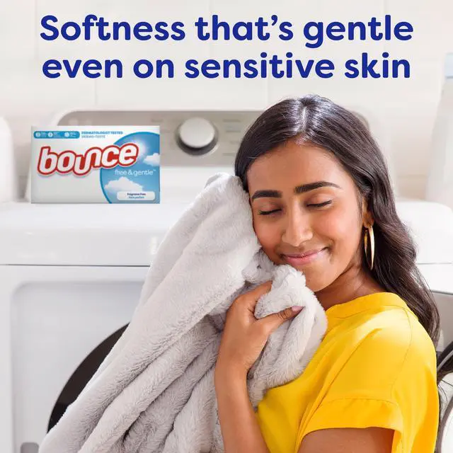Alt view image 3 of 7 - Bounce Free & Gentle Fabric Softener Dryer Sheets, Unscented, 120 Count
