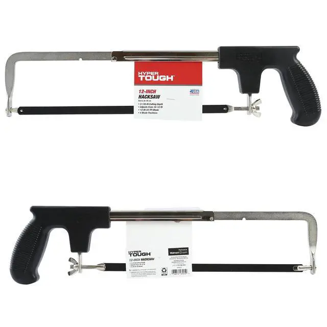 Alt view image 6 of 6 - Hyper Tough 12 inch Adjustable Frame Hacksaw
