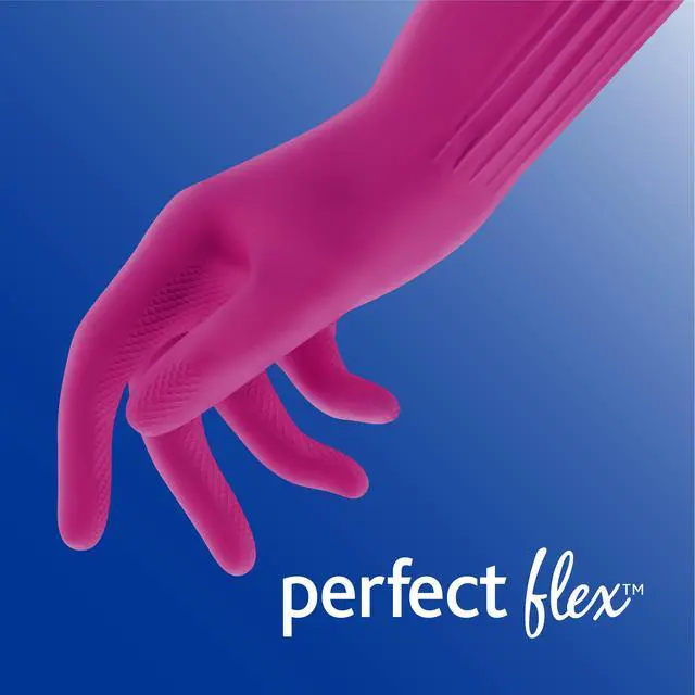 Alt view image 3 of 7 - O-Cedar Playtex® Living Gloves, Reusable Cleaning Gloves, Medium, 2 Pairs
