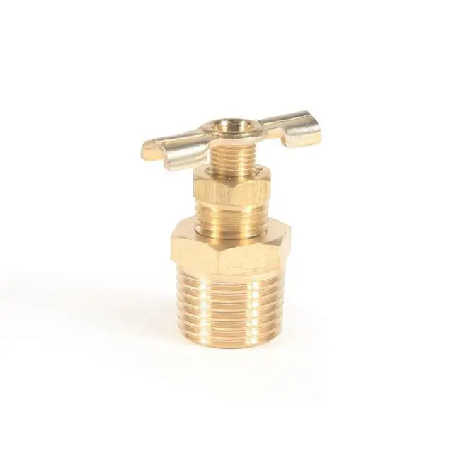 Alt view image 5 of 5 - Camco ½" RV Water Heater Replacement Drain Valve - Durable Brass Construction - (11703)