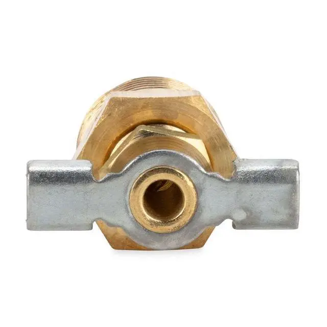 Alt view image 3 of 5 - Camco ½" RV Water Heater Replacement Drain Valve - Durable Brass Construction - (11703)