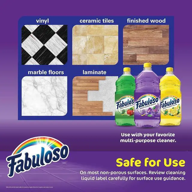 Alt view image 3 of 6 - Fabuloso Microfiber Cleaning Cloths, 13 x 13 Inch, LintFree & ScratchFree Reusable Towels for Home, Kitchen, Bathroom & Car Interior, Purple, 8 Count