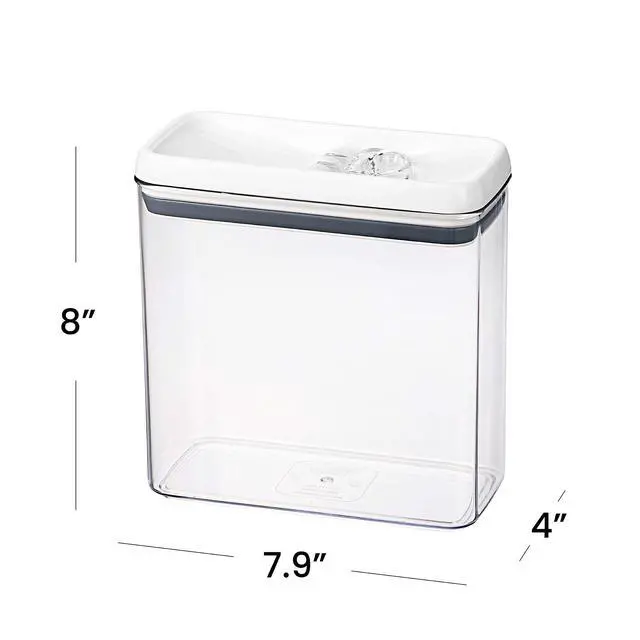 Alt view image 2 of 7 - Better Homes & Gardens FlipTite Rectangular Food Storage Container, 11.1 Cup, Airtight Lidded Container for Kitchen Pantry & Leftovers