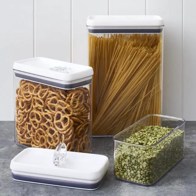 Alt view image 3 of 7 - Better Homes & Gardens FlipTite Rectangular Food Storage Container, 11.1 Cup, Airtight Lidded Container for Kitchen Pantry & Leftovers