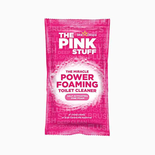 Alt view image 2 of 6 - The Pink Stuff Miracle Power Foaming Toilet Cleaner, SelfActivating Stain Remover, 10.5 oz, 3 Treatments